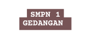 SMPN 1 GEDANGAN